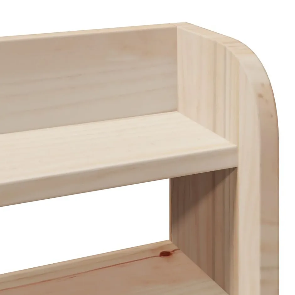 Vidaxl Tête de lit avec étagères 160 cm bois massif de pin