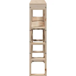 Vidaxl Tête de lit avec étagères 150 cm bois massif de pin