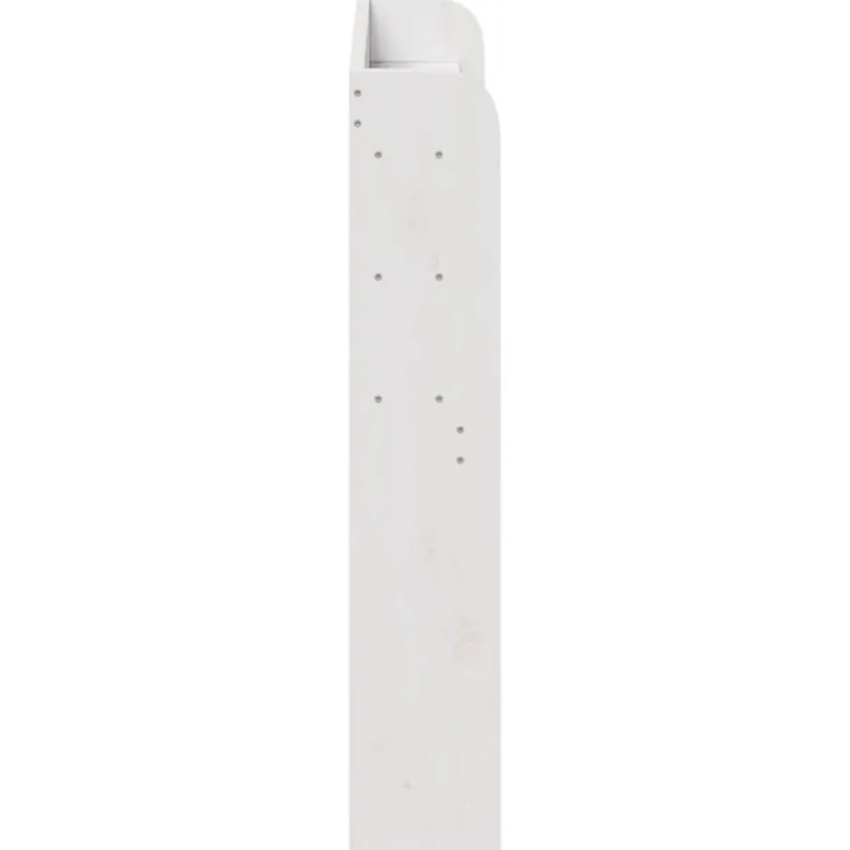 Vidaxl Tête de lit avec étagères blanc 100 cm bois massif de pin Sale