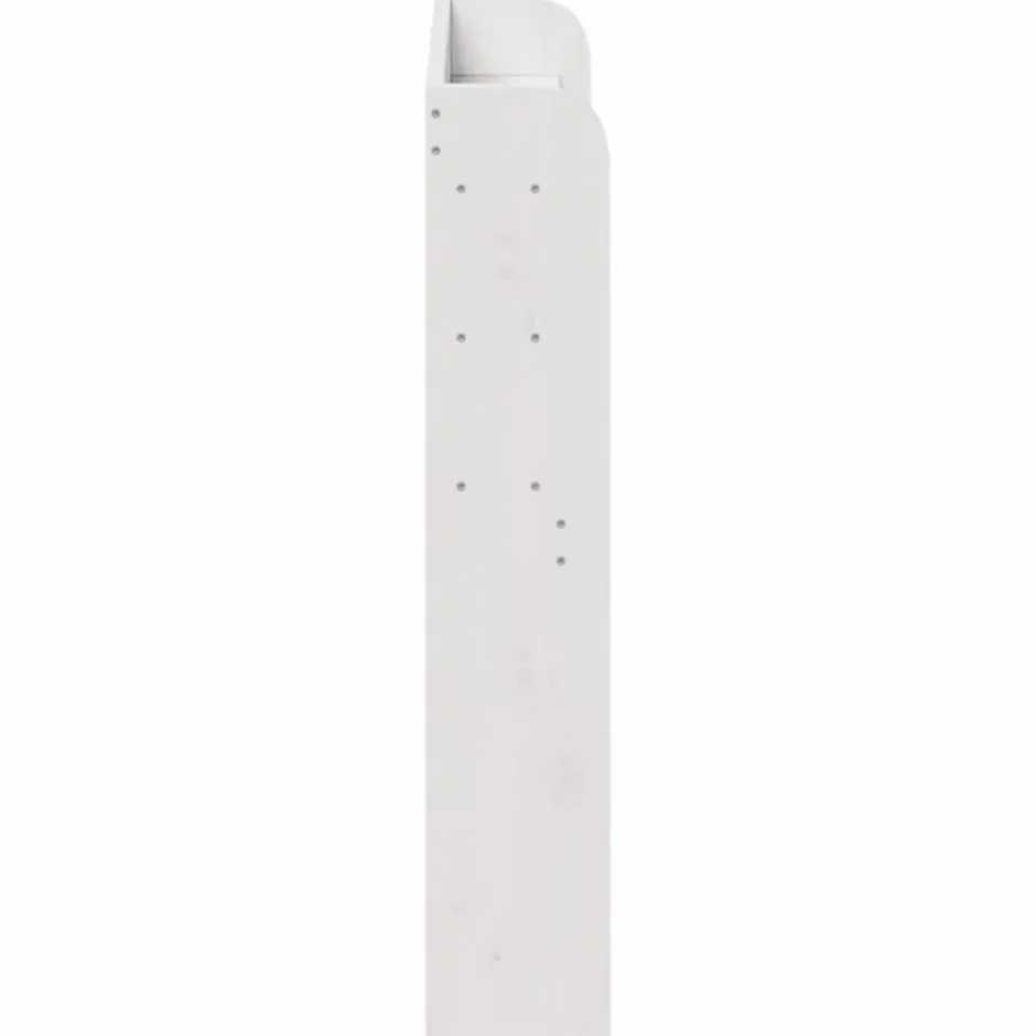 Vidaxl Tête de lit avec étagères blanc 75 cm bois massif de pin Discount