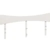 Vidaxl Tête de lit blanc 200 cm bois massif de pin