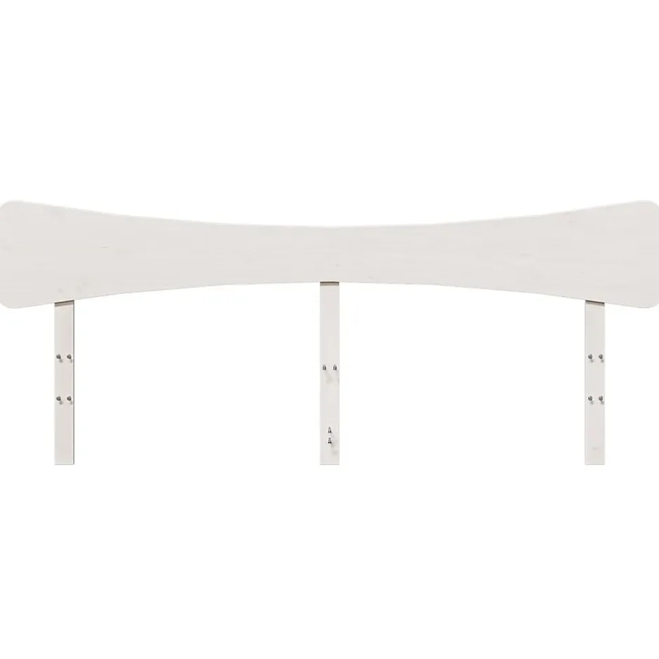 Vidaxl Tête de lit blanc 200 cm bois massif de pin