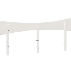 Vidaxl Tête de lit blanc 200 cm bois massif de pin