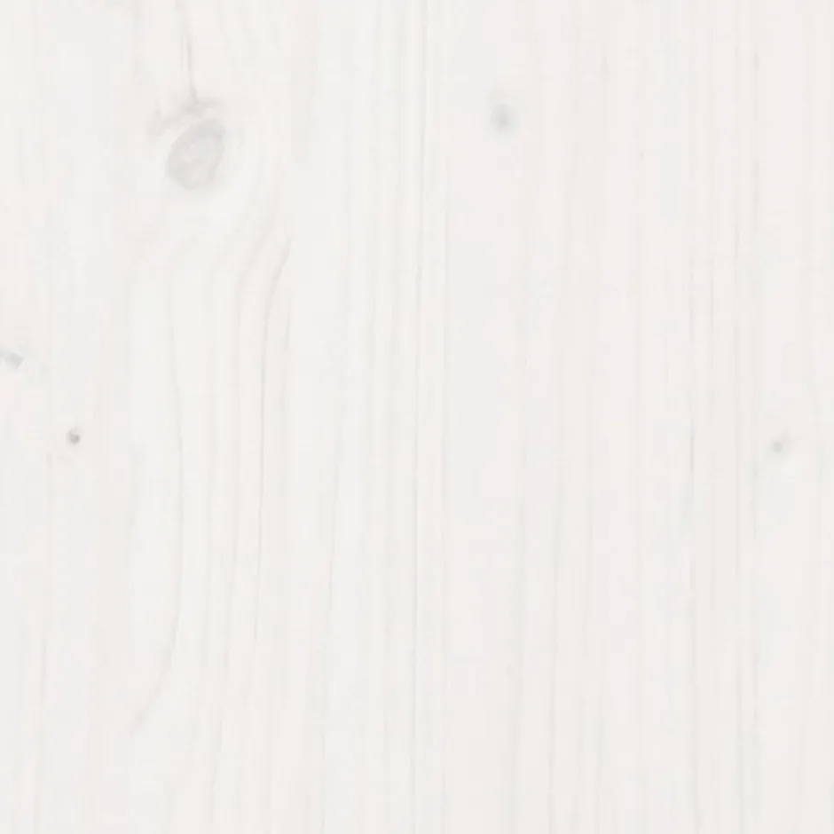 Vidaxl Tête de lit blanc 200 cm bois massif de pin