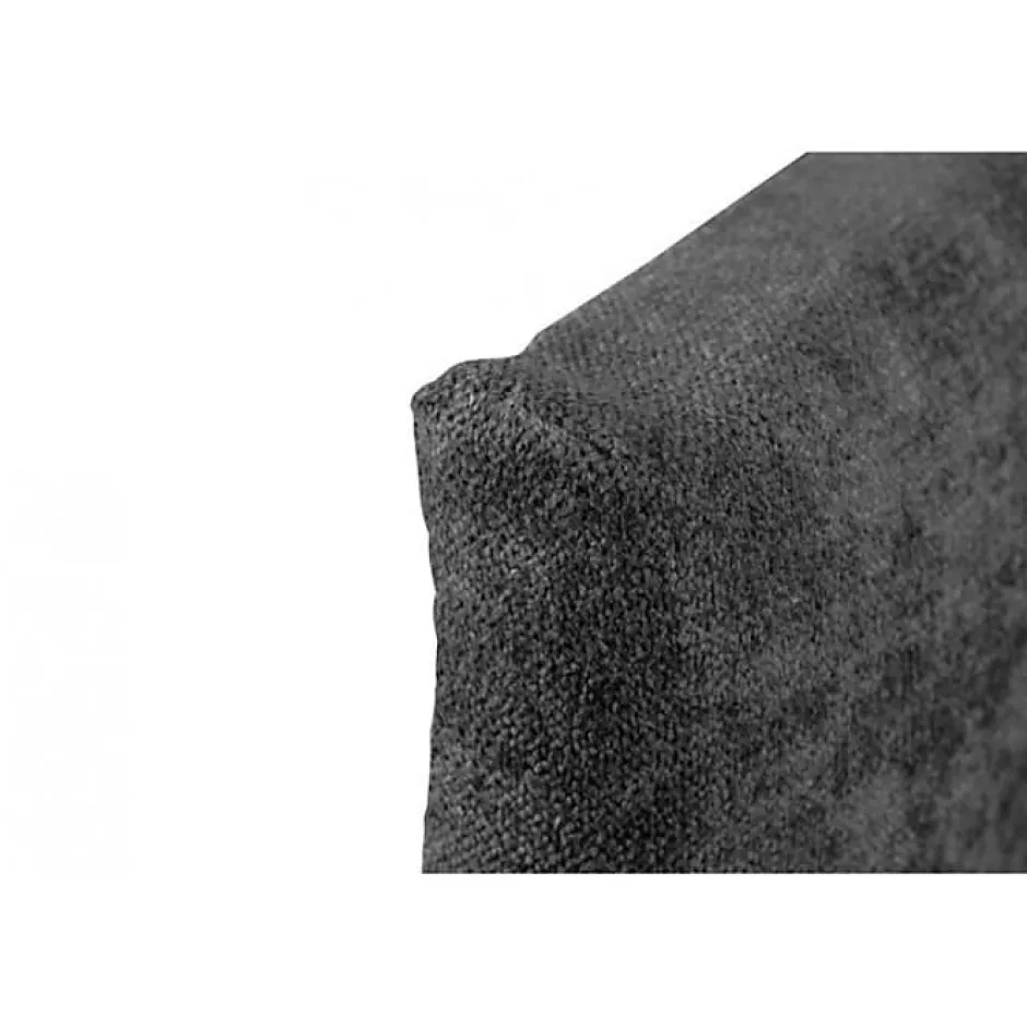 Eccox Tête de lit Cala en tissu gris 220
