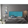 Eccox Tête de lit Cala en tissu Cala Turquoise 190