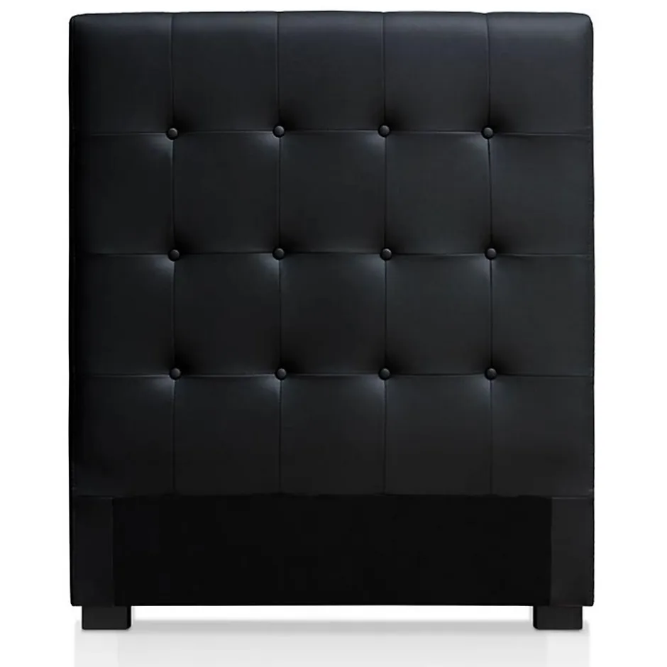 Paris Prix Tête de Lit Capitonnée "Amor" 90cm Noir Outlet