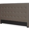 Paris Prix Tête de Lit Capitonnée "Amor" 180cm Taupe Sale