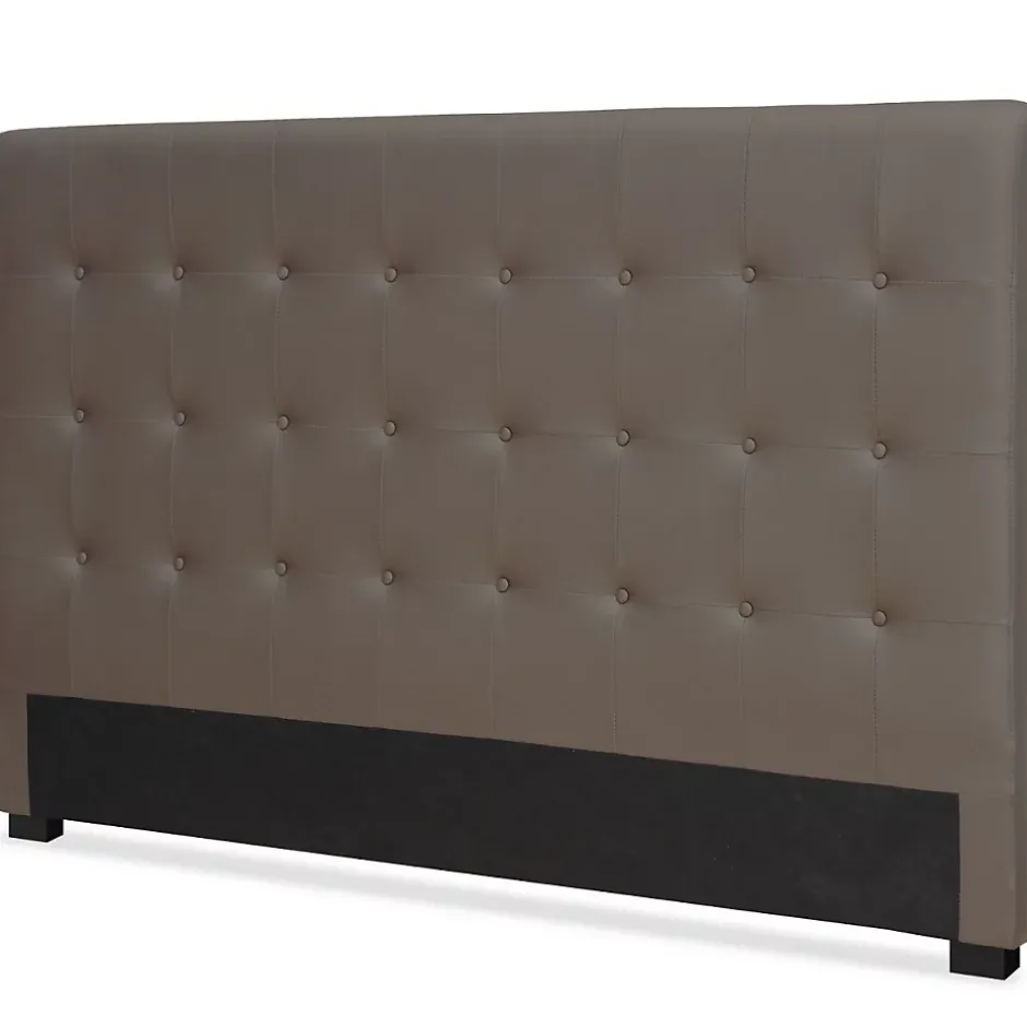 Paris Prix Tête de Lit Capitonnée "Amor" 180cm Taupe Sale