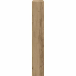 Vidaxl Tête de lit Chêne artisanal 120 x 17 x 102 cm Bois d'ingénierie
