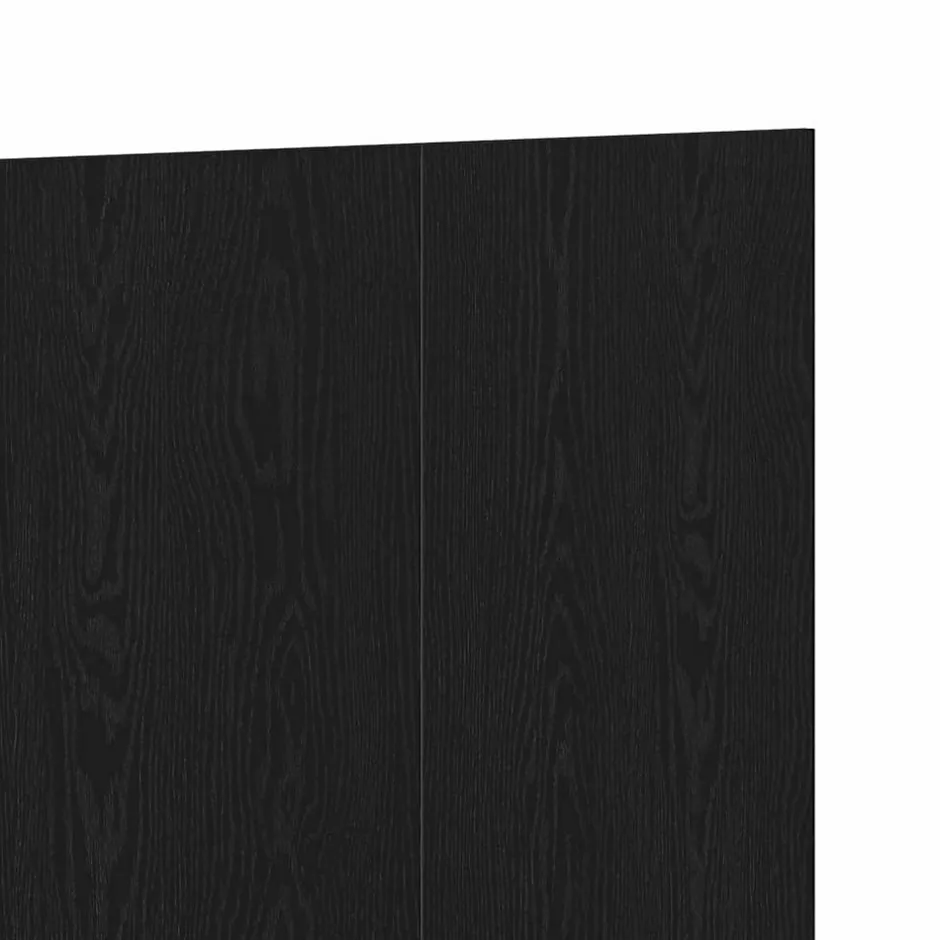 Vidaxl Tête de lit Chêne noir 160 x 1,5 x 80,5 cm Bois d'ingénierie