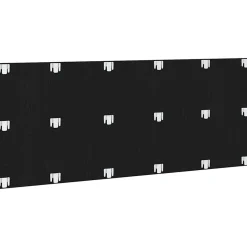 Vidaxl Tête de lit Chêne noir 160 x 1,5 x 80,5 cm Bois d'ingénierie Online