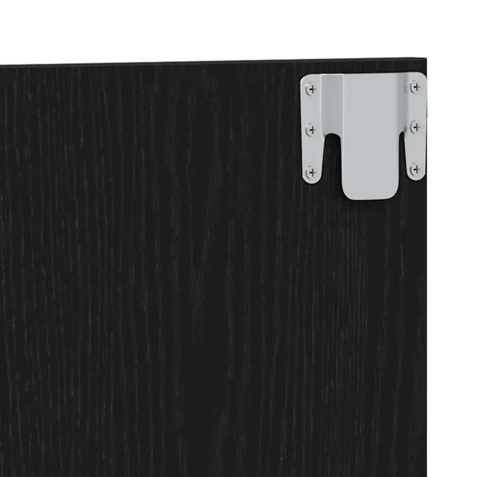 Vidaxl Tête de lit Chêne noir 160 x 1,5 x 80,5 cm Bois d'ingénierie Online