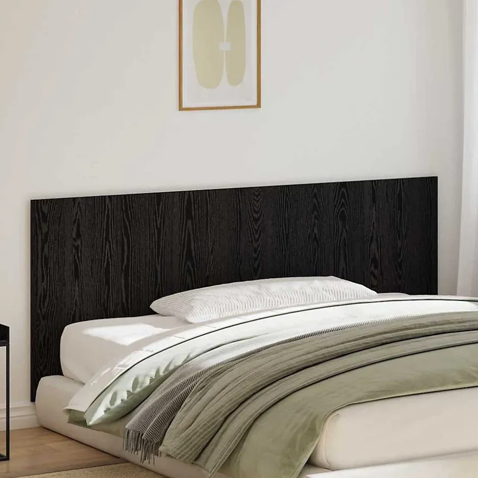 Vidaxl Tête de lit Chêne noir 160 x 1,5 x 80,5 cm Bois d'ingénierie Online
