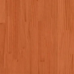 Vidaxl Tête de lit cire marron 120 cm bois massif de pin