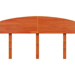 Vidaxl Tête de lit cire marron 150 cm bois massif de pin