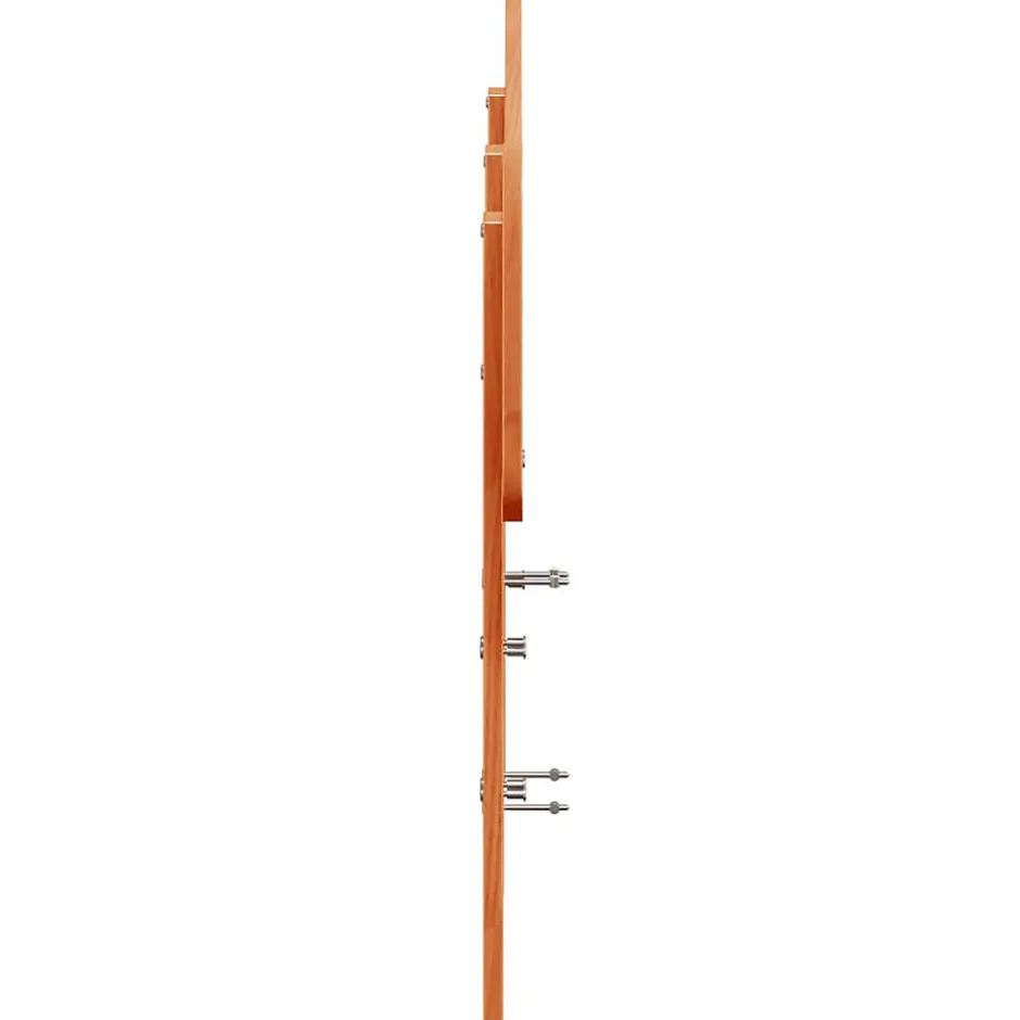 Vidaxl Tête de lit cire marron 135 cm bois massif de pin