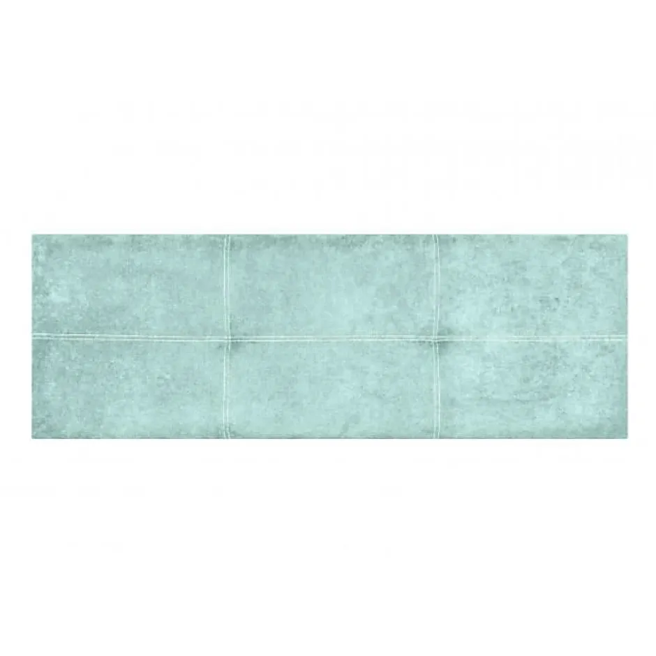 Eccox Tête de lit Dalia en tissu Nid Bleu clair 100