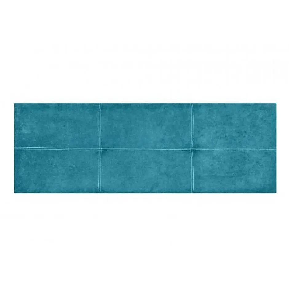 Eccox Tête de lit Dalia en tissu Nid Turquoise 160 Best