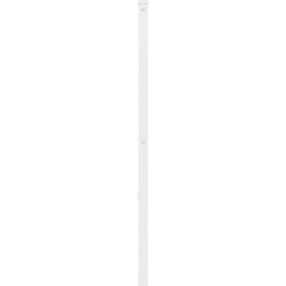 Vidaxl Tête de lit de remplacement métal blanc 150 cm