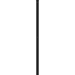 Vidaxl Tête de lit de remplacement métal noir 180 cm