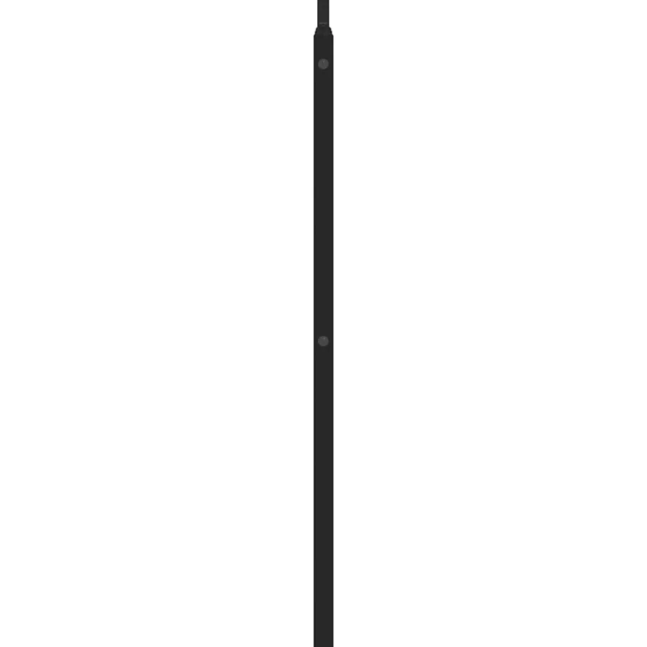Vidaxl Tête de lit de remplacement métal noir 140 cm New