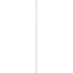 Vidaxl Tête de lit de remplacement métal blanc 80 cm