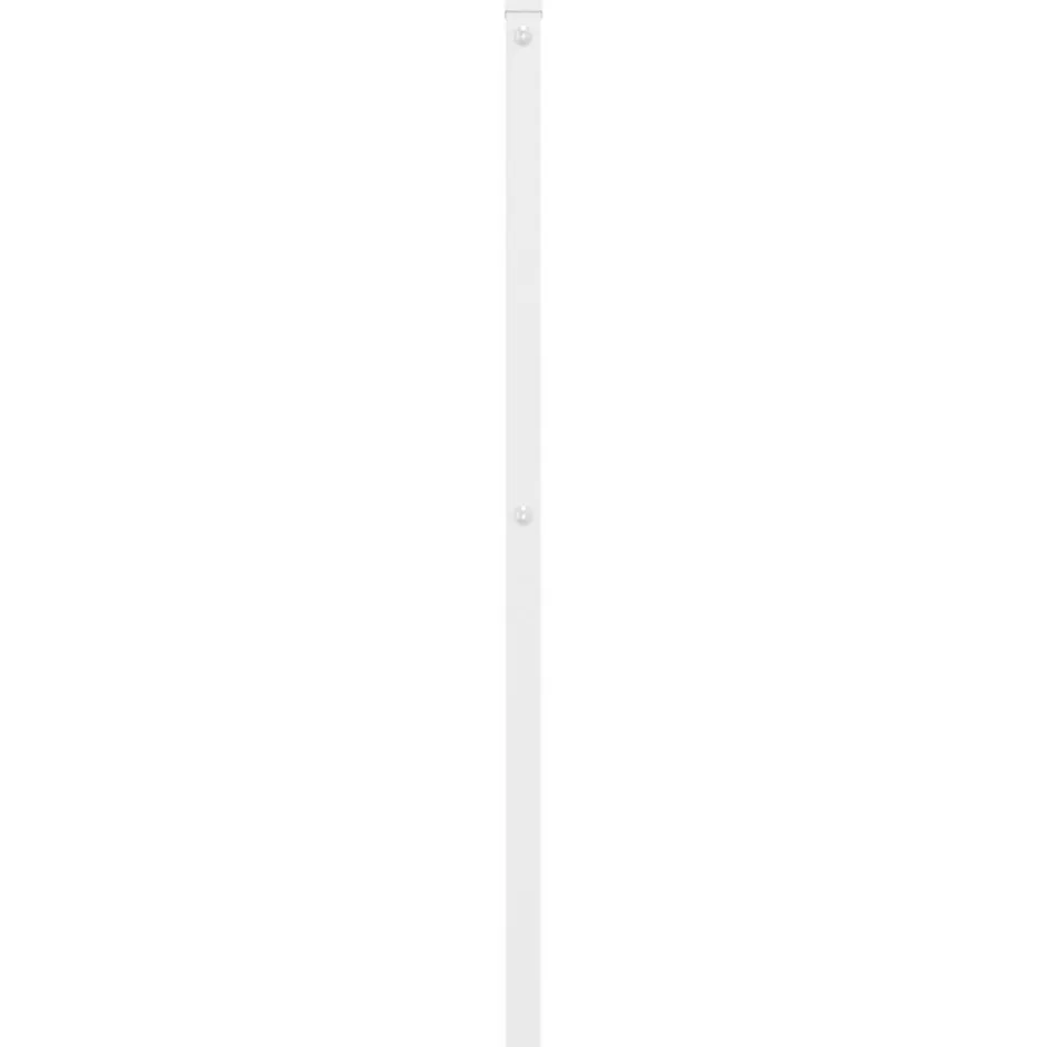 Vidaxl Tête de lit de remplacement métal blanc 80 cm