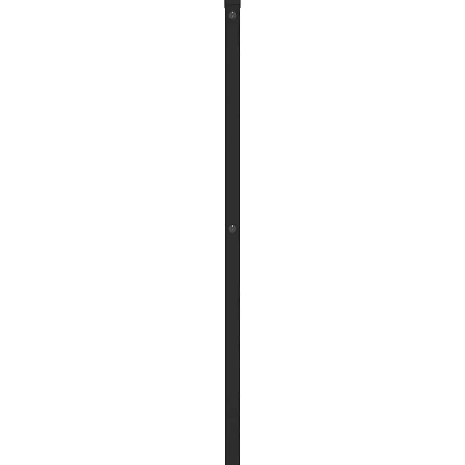 Vidaxl Tête de lit de remplacement métal noir 107 cm