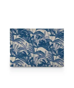 Bellecour Tête de lit déhoussable Anni 180x110 cm Coloris Bleu Hot