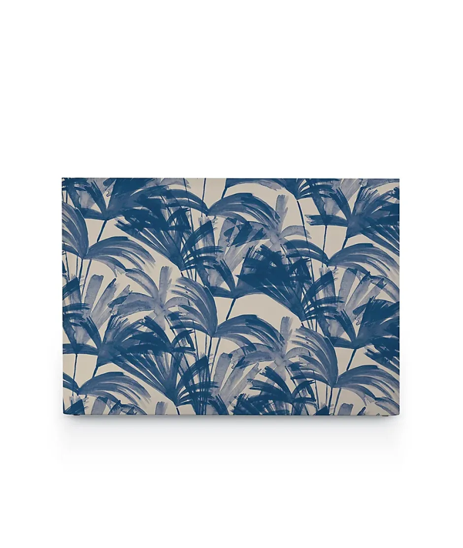 Bellecour Tête de lit déhoussable Anni 180x110 cm Coloris Bleu Hot