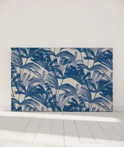 Bellecour Tête de lit déhoussable Anni 180x110 cm Coloris Bleu Hot