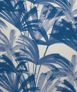 Bellecour Tête de lit déhoussable Anni 180x110 cm Coloris Bleu Hot