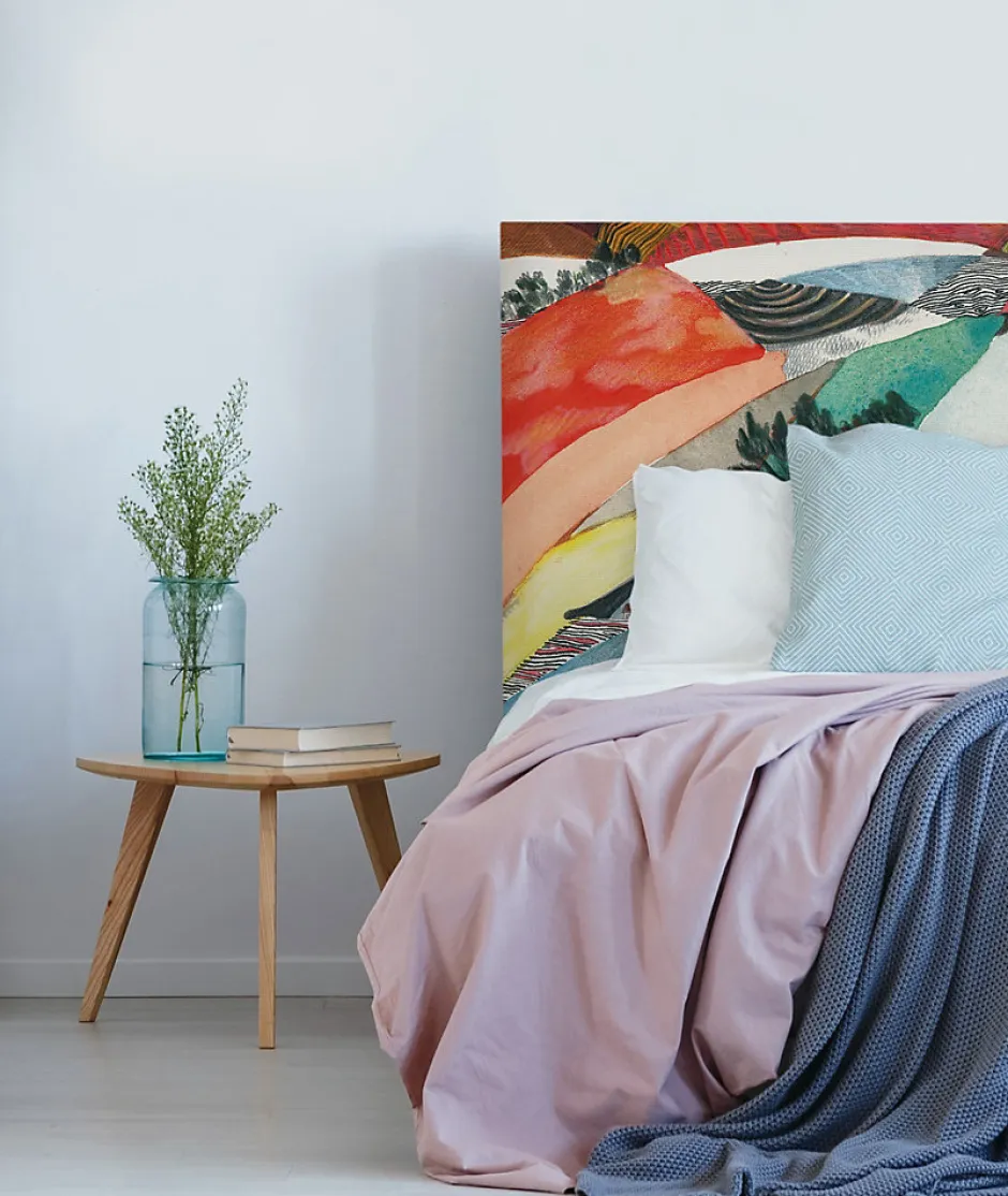 Bellecour Tête de lit déhoussable Arlequin 160x110 cm
