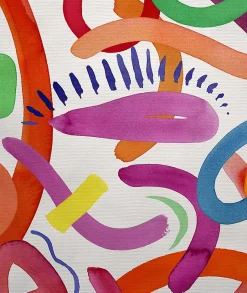 Bellecour Tête de lit déhoussable Floating Colors 160x110 cm Online