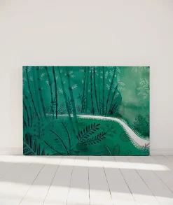 Bellecour Tête de lit déhoussable Forêt 160x110 cm Clearance