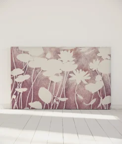 Bellecour Tête de lit déhoussable Haku 160x110 cm Coloris Rose pâle