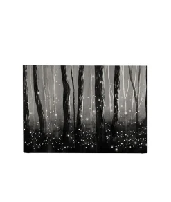 Bellecour Tête de lit déhoussable Lucioles 140x110 cm Coloris Noir