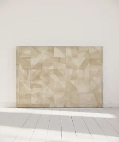 Bellecour Tête de lit déhoussable Mona 160x110 cm Coloris Beige Hot