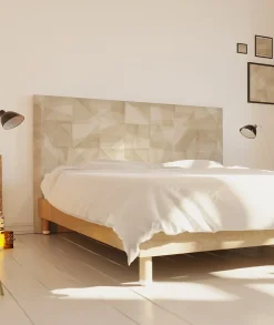 Bellecour Tête de lit déhoussable Mona 160x110 cm Coloris Beige Hot