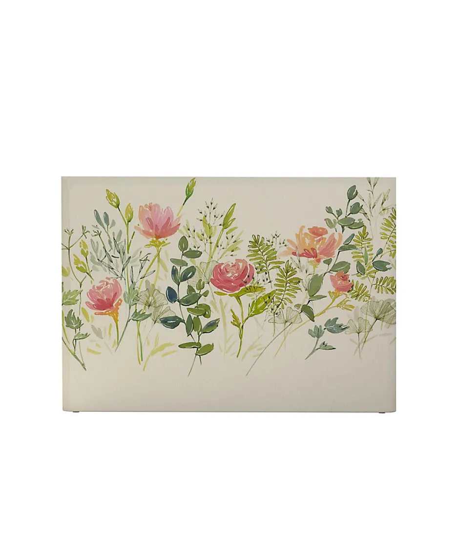 Bellecour Tête de lit déhoussable Roseraie 160x110 cm