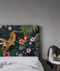 Bellecour Tête de lit déhoussable Tigris Fortis 180x110 cm