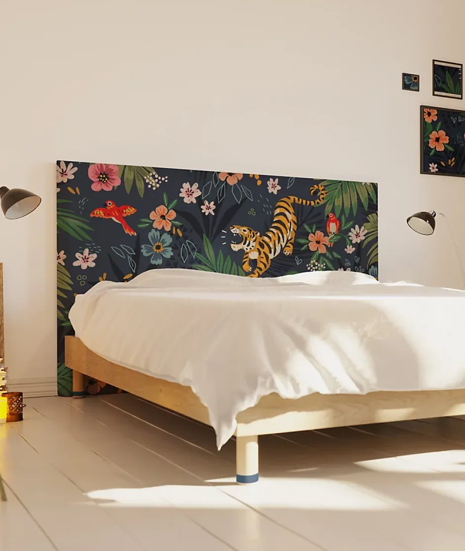 Bellecour Tête de lit déhoussable Tigris Fortis 180x110 cm