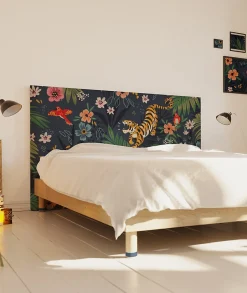 Bellecour Tête de lit déhoussable Tigris Fortis 140x110 cm
