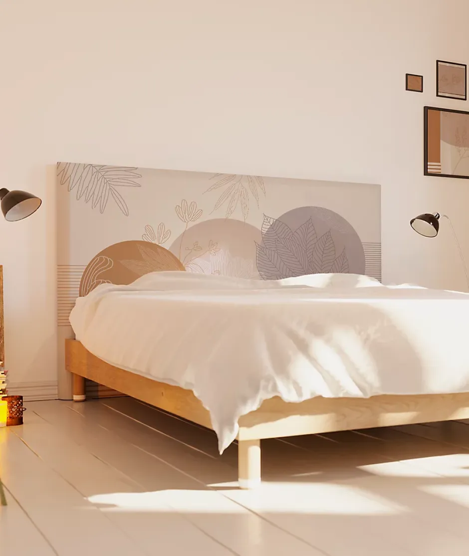 Bellecour Tête de lit déhoussable Wabi Sabi 140x110 cm Clearance