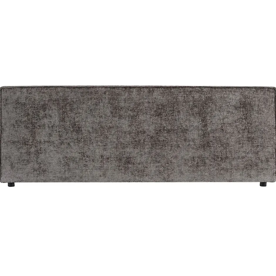 Idimex Tête de lit ELOWA 160 sur pieds, en tissu - Gris Sale