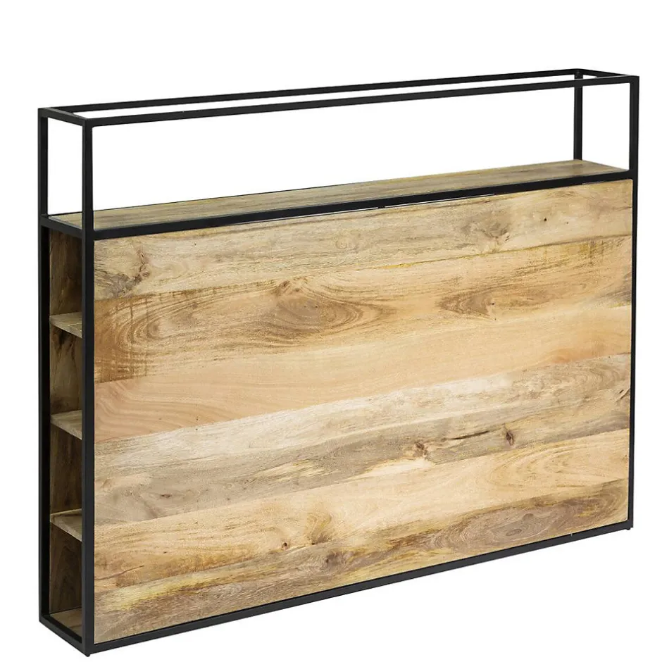 Made In Meubles Tête de lit en bois de manguier 160 cm Armelle