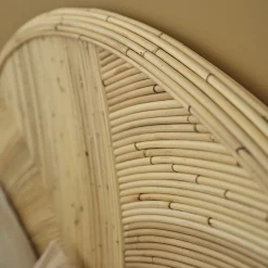 Bois Dessus Bois Dessous Tête de lit en canne de rotin 160 cm