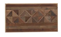 Geese Home Tête de lit en frêne recyclé 165x60 cm