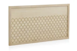 Geese Home Tête de lit en placage de chêne et finition beige 110x60 cm Hot